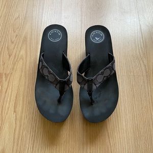 Coach sandals